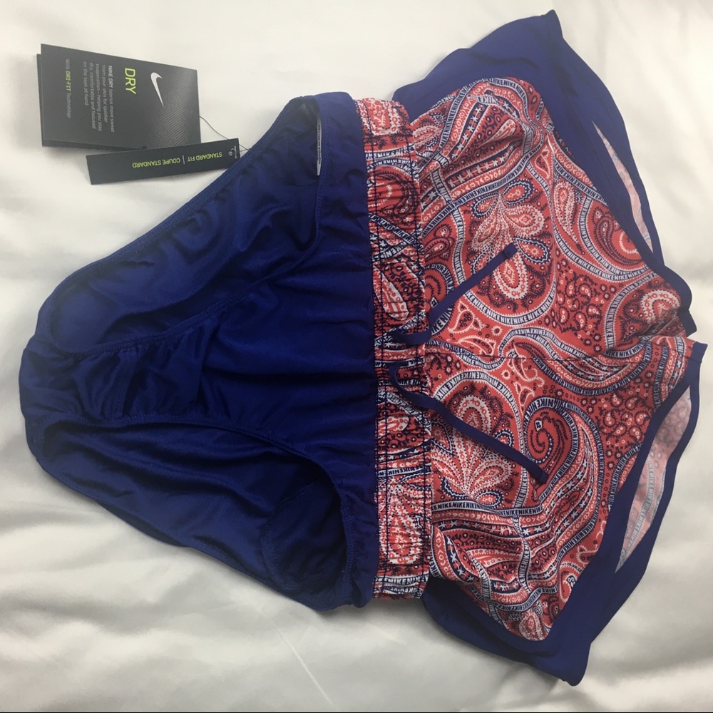 Nike Women’s Dri-FIT Paisley Running Short Sz S - Picture 3 of 9